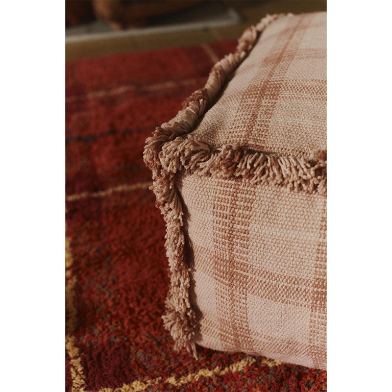 Wouf Wouf! Square Pouf, Rose
