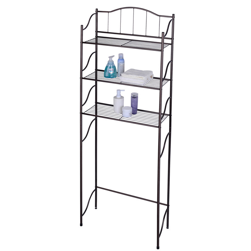 Rangement au-dessus de la toilette l 23,5 po x H 66 po Hoskinson, Noir