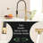 Luxury Gold Kitchen Faucet With Pull Down - Adjustable Water & Temperature, Single Handle, Brass Construction Merry 360 Swiveling Attachment, Lever, Longevity-2099963931