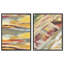 Ensemble de décorations murales encadrées "Coastal Earth Harmony" par Art Remedy, cadre noir, 20 x 24-791213313-791213321