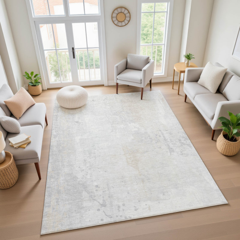 Premium Machine Washable Arnoldina AMF1840 Abstract Rug, Rectangle 10' x 14'