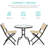 Aeronwy 2 - Person Patio Dining Set with Round Table-184196227