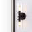 Barfield Edison Cylinder Iron/Seeded Glass Farmhouse Contemporary LED Wall Sconce-1159594733