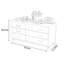 Buffet 9 tiroirs Modern Minimalist Luxury