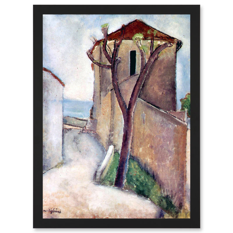 Tree House by Amedeo Modigliani - Single Picture Frame Print