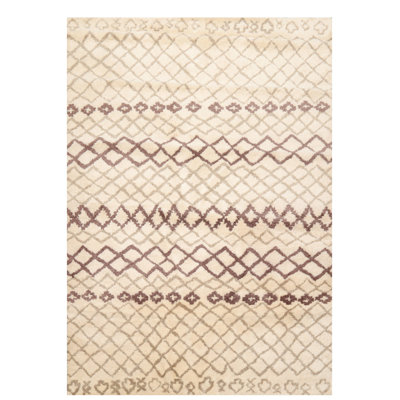 Tapis doré en laine touffeté à la main Lipton