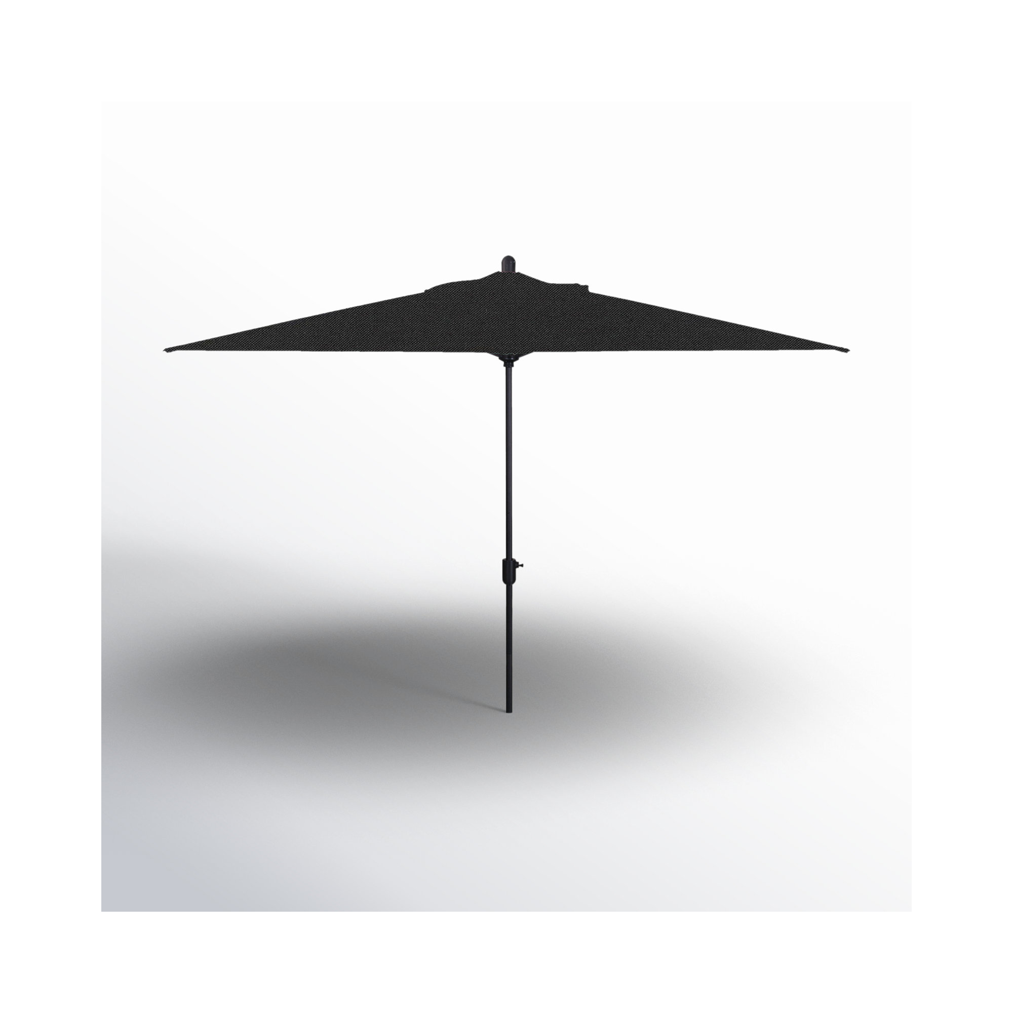 Olivier 116.7'' Outdoor Umbrella, Antique Bronze, Canvas Tuscan Sunbrella® Canvas