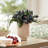 Recycled Paper Chalk Vase 7"H