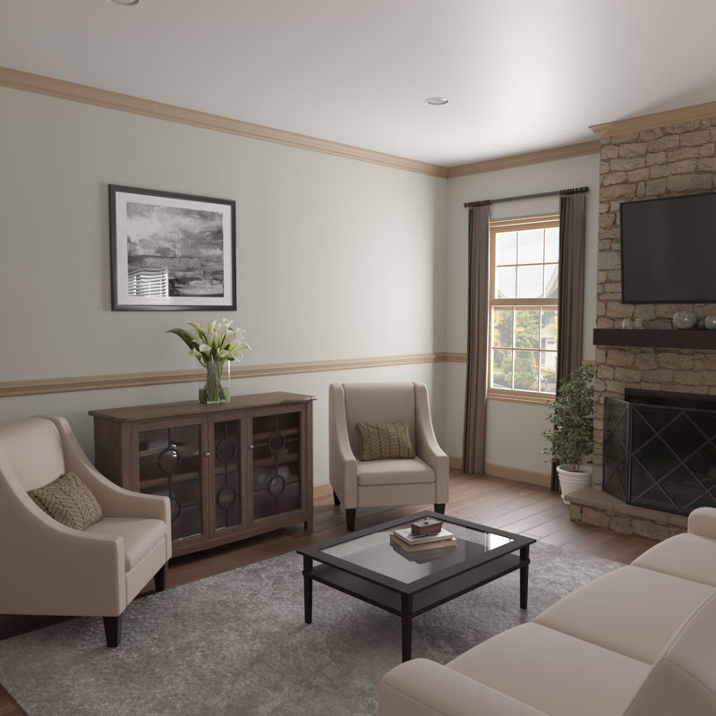 Alder Solid Wood Chair Rail Moulding 96" Length