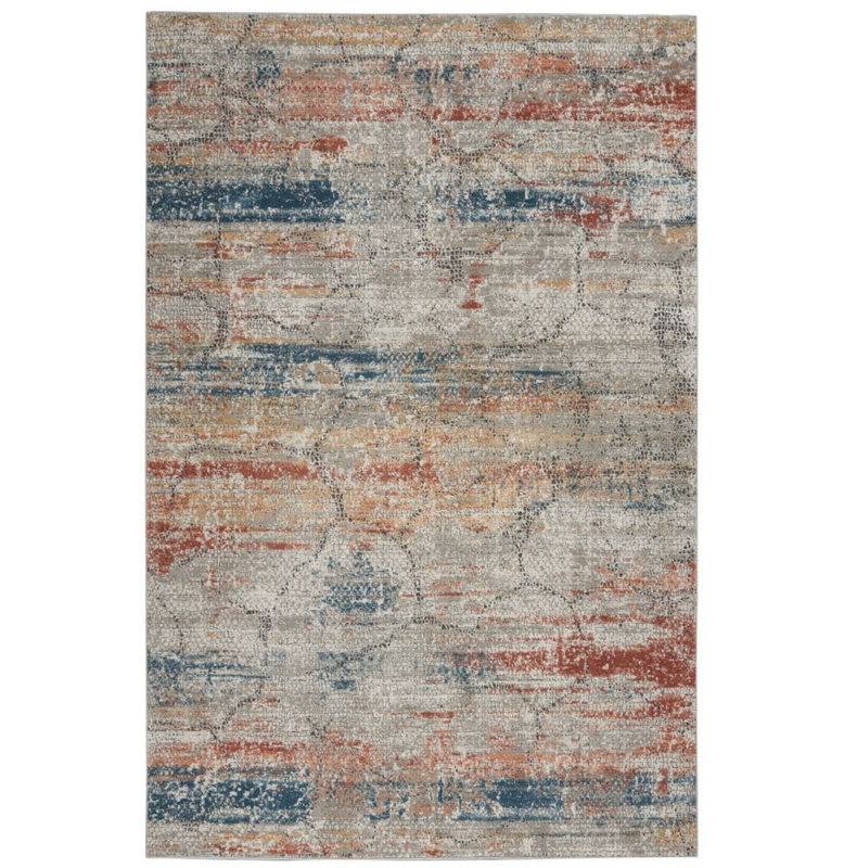 Abstract 10Mm Thick Modern Easy To Clean Luxurious Rug For Bedroom, Living Room, Dining Room, Rectangle 120 x 180 cm