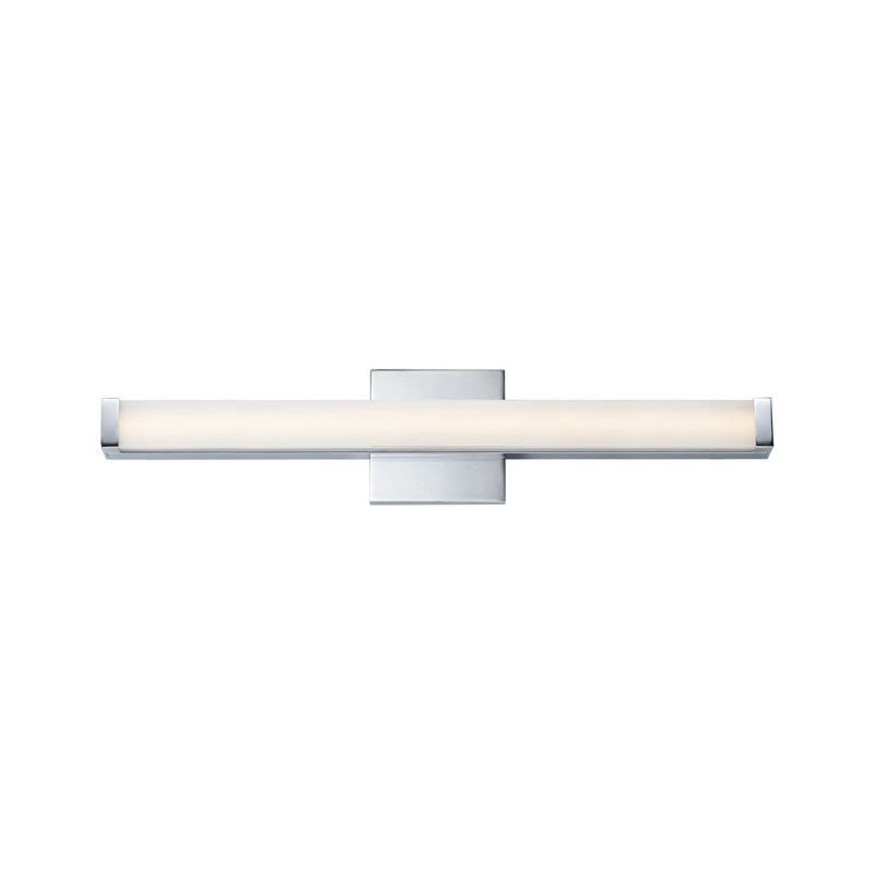 Jauan Dimmable LED Bath Bar, Polished Chrome