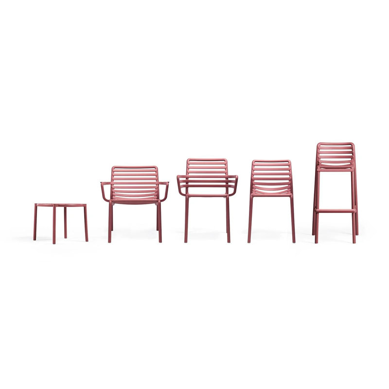 Doga Outdoor Lounge Chair, Marsala