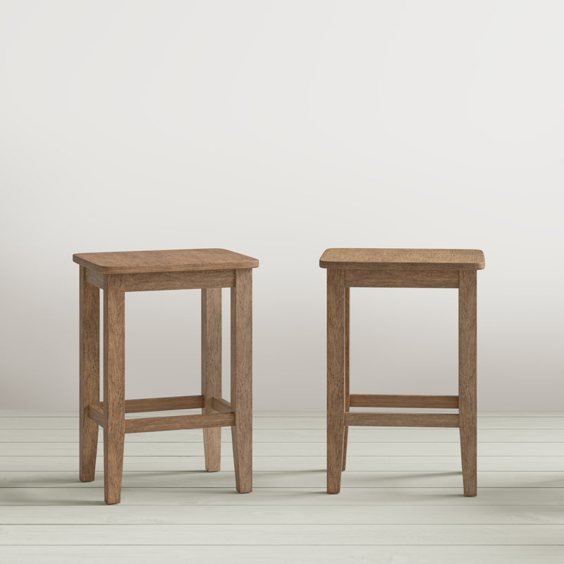 Tabouret de comptoir 24 po Salita, Brun