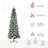 Christmas Tree with Realistic Branches, 300 LED Lights-1318003019