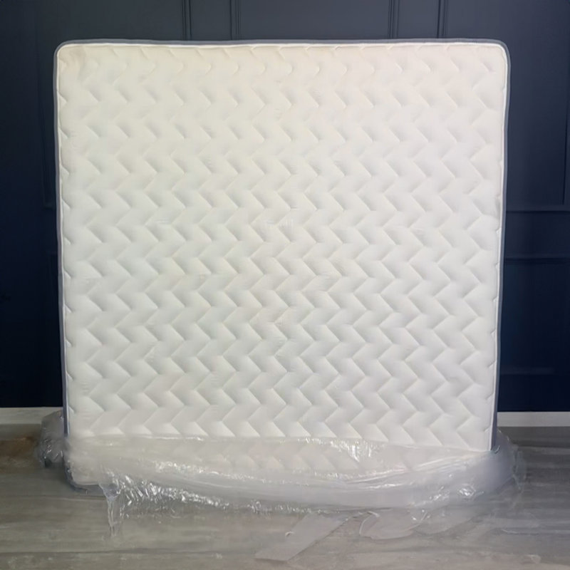 ALUXO Oasis Dunnellon White Noise 2000 Pocket Memory Foam Pillow Top Bed Mattress, Super King (180 x 200 cm)