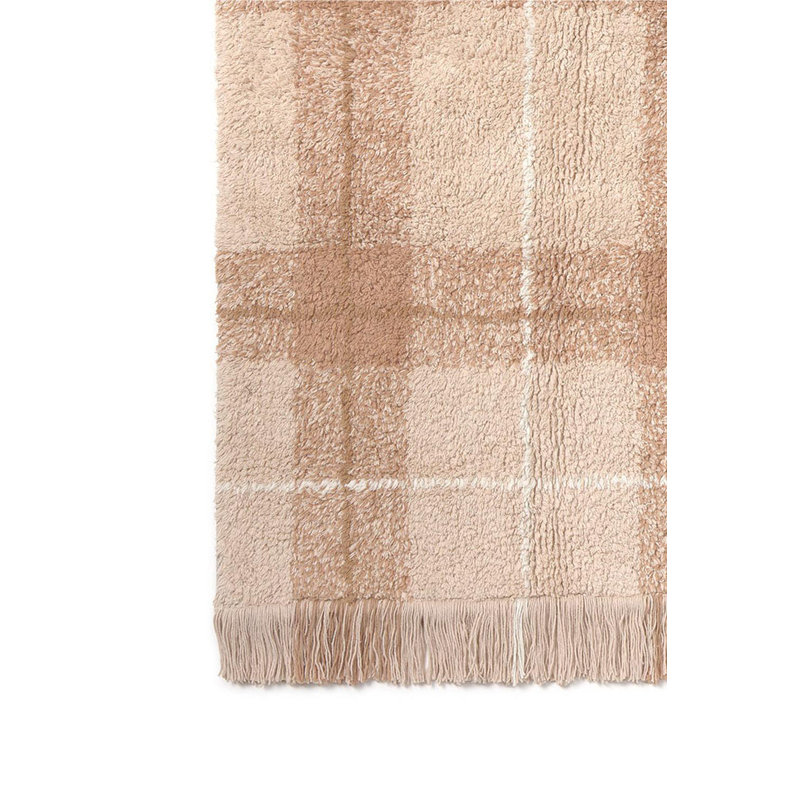 Washable Rug Tartan, Rectangle 4'7" x 6'3"