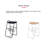 Coto Magazine Side Round Table, End Table with Magazine Holder for Living-1701236047-1701236044
