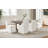 Leyanni 19" Wide Modern Minimalist Linen Down Fill Dining Side Chair