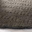 Tapis gris anthracite en jute / coton tissé à la main Paucar-21734565