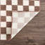 Tapis crème / blanc cassé / brun Chuby-124911484-124911485