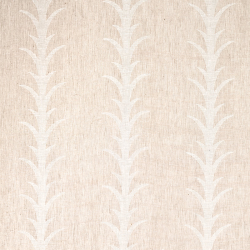 Essentiels: tissu rayé d'acanthe diaphane, Taupe