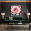 «Botanical Desert Rose», art mural sur toile-120570431
