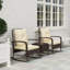2 - Person Patio Dining Set Square Table with Cushions Included