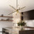 Burcker Aluminum Dimmable LED Modern Linear Chandelier-70693017-102743057