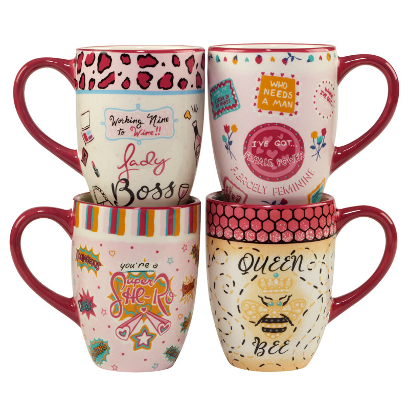 Ensemble de 4 tasses Lolita® Lady Boss