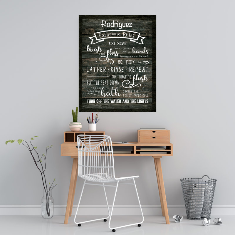 Text & Numbers Wall Decal, Yes