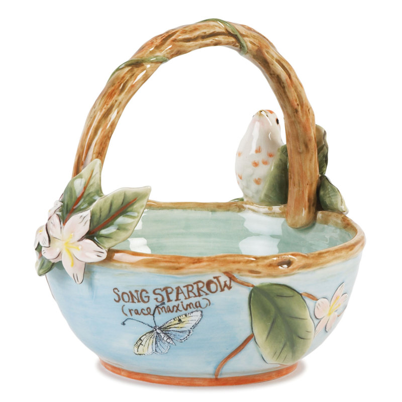 Fitz And Floyd Toulouse Basket 