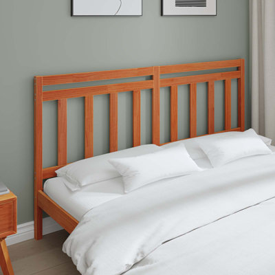 Solid Wood Slat Headboard