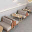 Ensemble de 2 divans-lits en tissu restaurant Tech-2026848931
