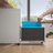 Markiese 14.69'' Wide 2-Drawer Vertical Mobile Steel File Cabinet With Lock Fully Assembled