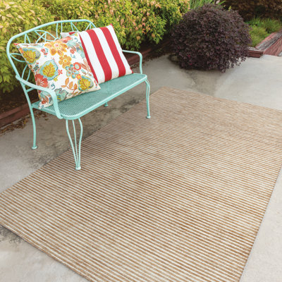 Elese Striped Indoor / Outdoor Rug