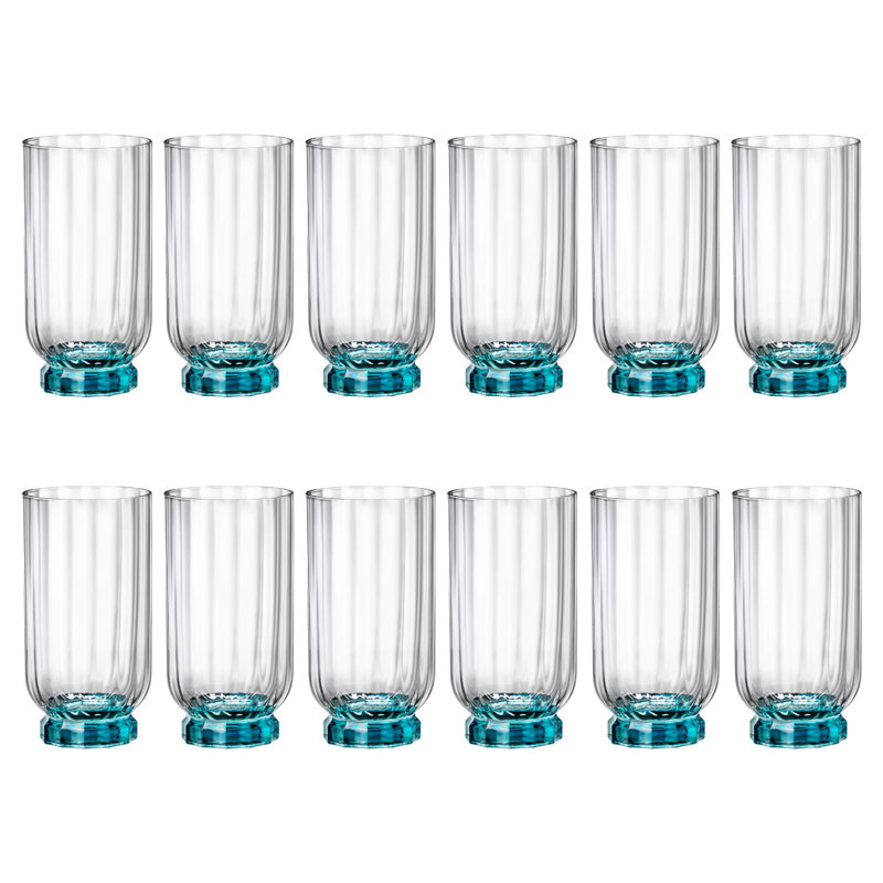 Florian Highball Glasses - 430ml