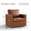 Fauteuil d'appoint 31 po en cuir Vegan-132998223