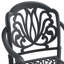 Ensemble durable de meubles de patio en aluminium coulé avec coussins-1953910322