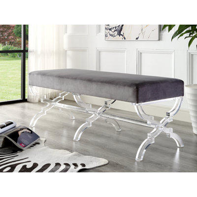 Banc en velours Giselle