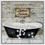 "Vintage Bathroom Decor Splish-Splash Bath Illustration Modern Laundry Art Pastel" sur-98179825-98179829