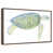 Cadre flottant noyer