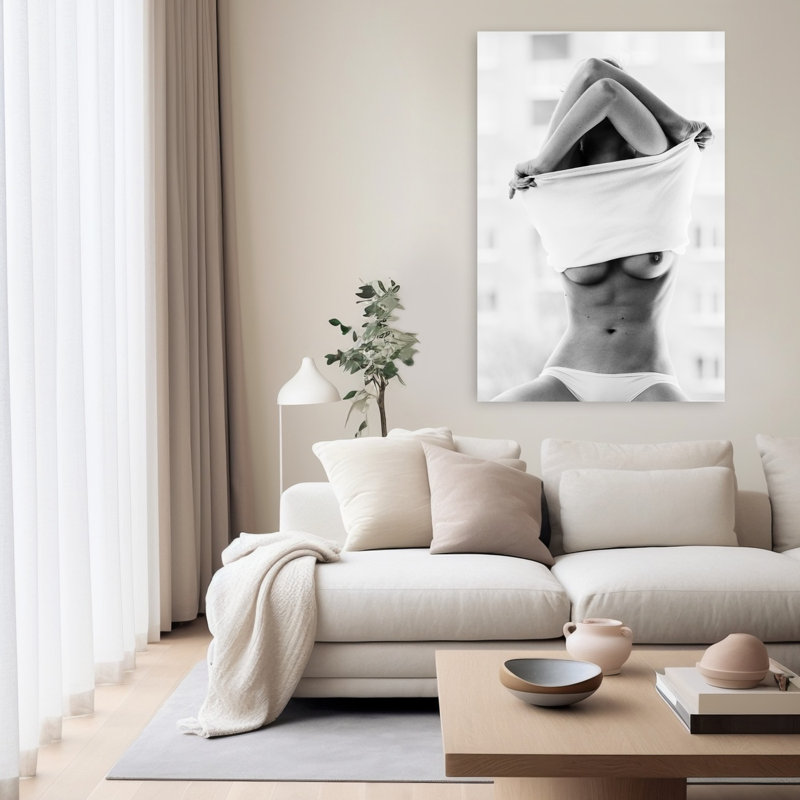 Art contemporain Portrait contemporain, H 60 po x l 40 po