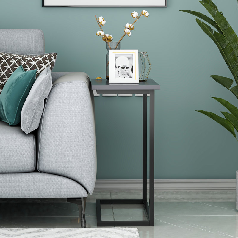 Gardnerville Sled End Table, Black