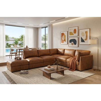Kyanne Priyen 98" Wide Reversible Modular Corner Sectional