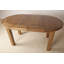 Oak Oval Solid Wood Dining Table