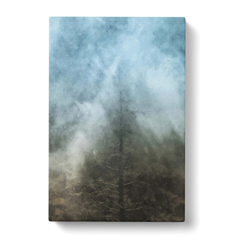 Tree In Boulder Colorado In Abstract - Wrapped Canvas Print, 91cm H x 60cm W x 3cm D
