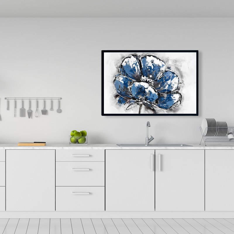 "Petite fleur" sur toile