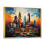 City Charlotte Collage IV sur toile-917937150-917937151