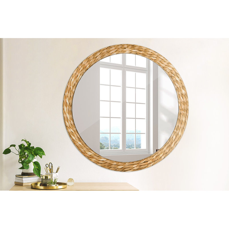 Huldar Glass Flat Wall Mirror