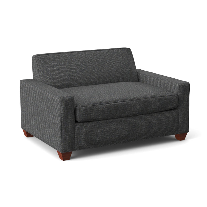Fauteuil convertible l 52 po Avery, Connelly Crow, BM cerise